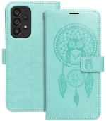 MEZZO Book case for SAMSUNG A12 / M12 dreamcatcher green