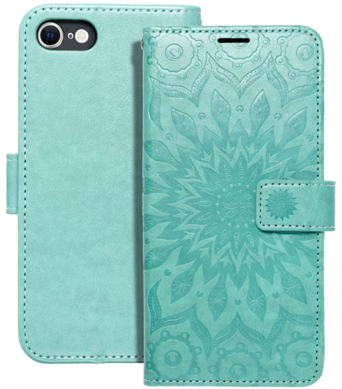 MEZZO Book case for IPHONE 7 / 8 / SE 2020 / SE 2022 mandala green