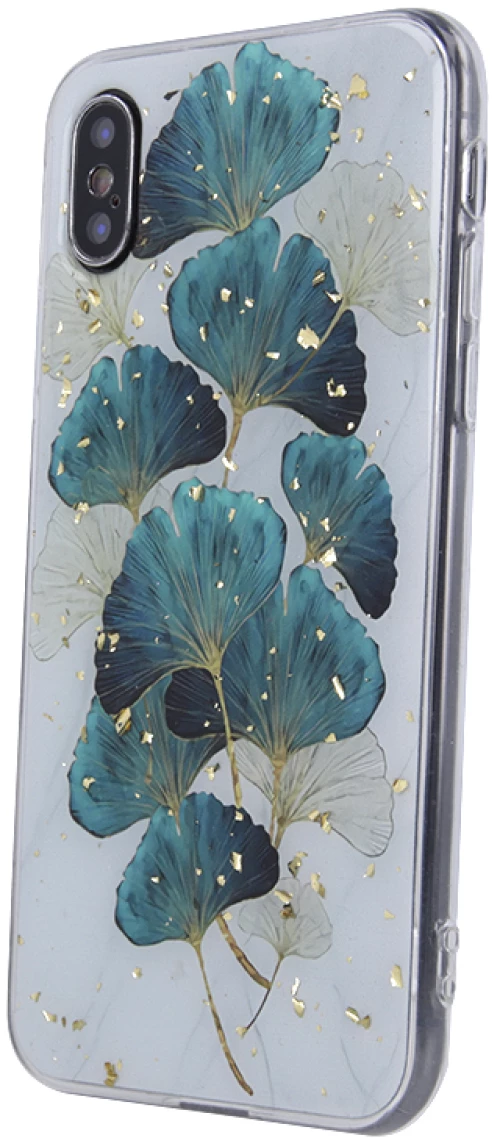Gold Glam case for Samsung Galaxy A13 5G / A04S leaves