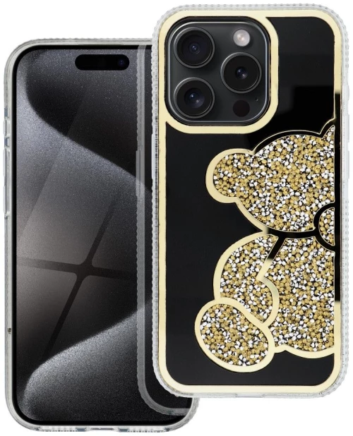 TEDDY BEAR Case for IPHONE 16 Pro Max gold