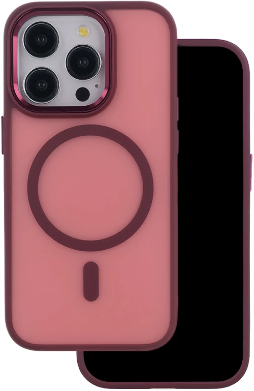 Frozen Mag case for iPhone 16 Pro 6,3" red