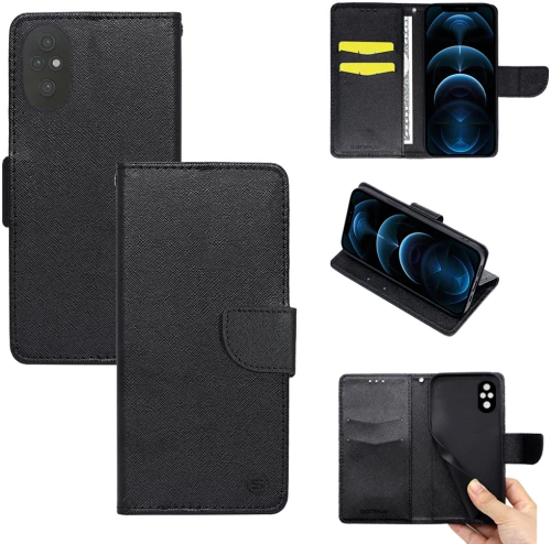 Θήκη Πορτοφόλι Sonique Trend Wallet Honor 200 Pro 5G Μαύρο
