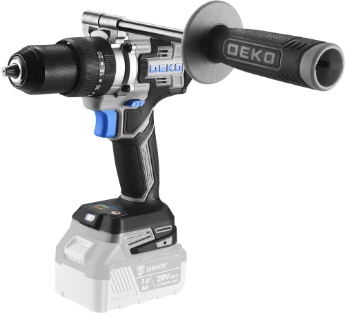 Κρουστικό Δραπανοκατσάβιδο Μπαταρίας BRUSHLESS 120N.m 20V DEKO DKBL20XP01-S0(Χωρίς Μπαταρία και Φορτιστή).