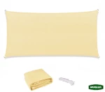 Grasher Ε220 Πανί σκίασης ορθογώνιο με κρίκους 180gr/m²  3x4m Μπέζ / 103618