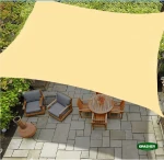Grasher Ε220 Πανί σκίασης ορθογώνιο με κρίκους 180gr/m²  3x4m Μπέζ / 103618