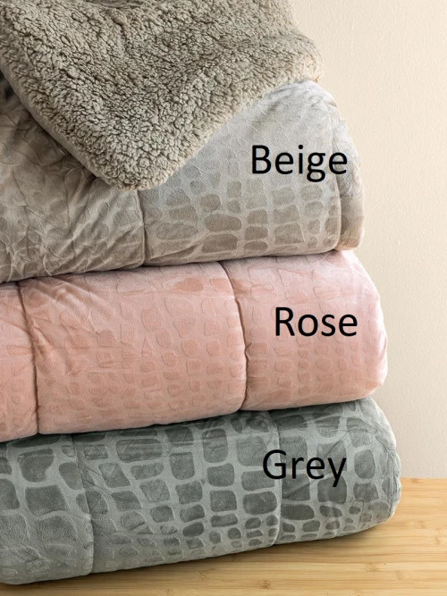 Κουβερτοπάπλωμα Υπέρδιπλο (220x240) Flo Rose Palamaiki