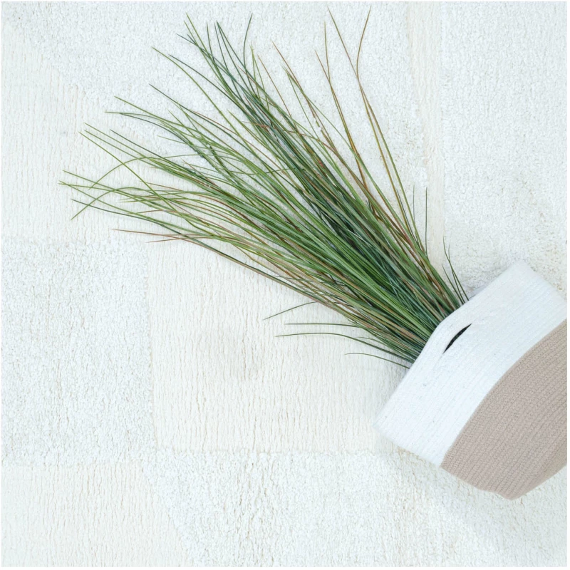 Χαλί μηχανής Neve Shaggy D109A1A CREAM Ezzo σετ-κρεβατοκάμαρας
