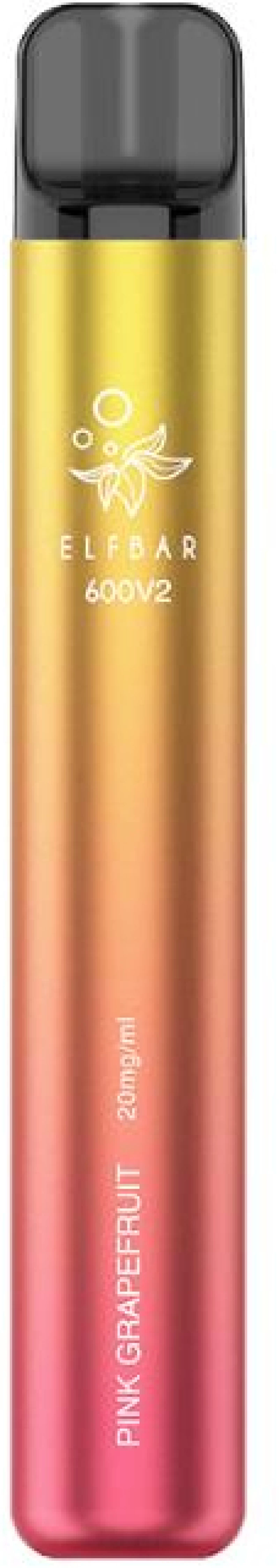 Elf Bar 600 V2 20mg 2ml Pink Grapefruit