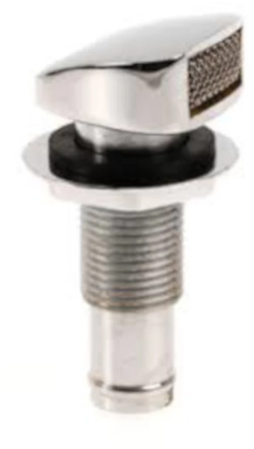 Εξαεριστικό Inox Ίσιο - 16mm