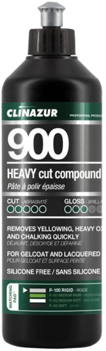 Clinazur 900 Heavy Cut Compound - Γυαλιστικό για Βαθιές Αμυχές - 500ml
