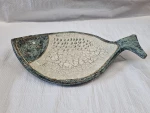 Διακοσμητικό Κεραμικό Ψάρι Μεγάλο 34x20.5cm - Μπεζ