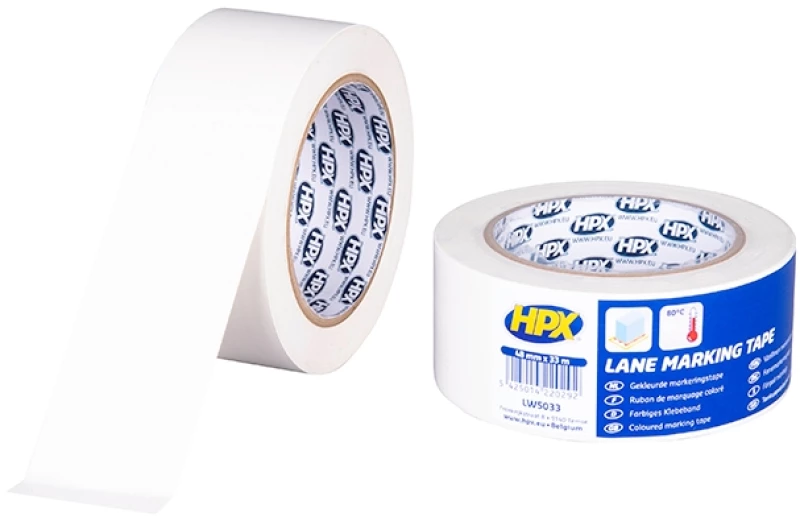HPX ΤΑΙΝΙΑ ΑΣΦΑΛΕΙΑΣ ΜΑΡΚΑΡΙΣΜΑΤΟΣ ΛΕΥΚΗ 48MM X 33M