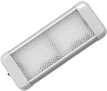 Πλαφονιέρα Ορθογώνια με Διακόπτη AquaLed 9.6W 12/24V