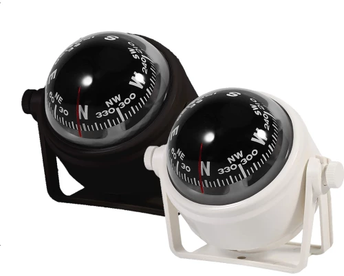 Πυξίδα Optronics Φ86 mm - Λευκό