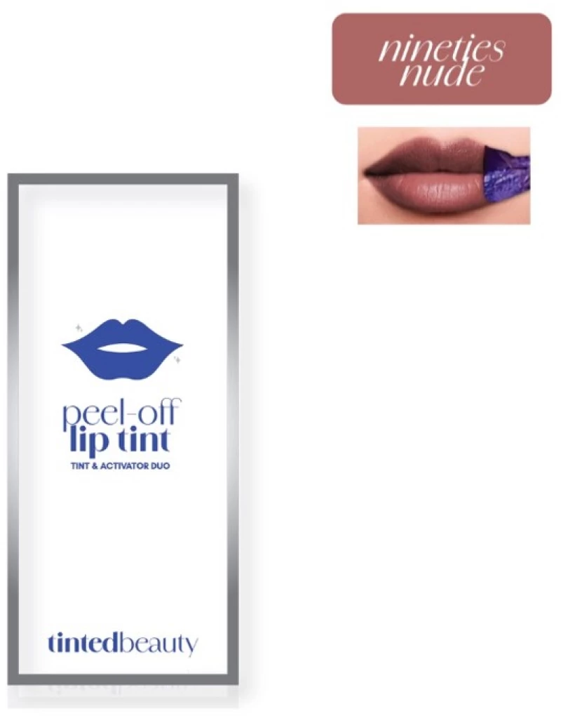 Tinted Beauty - Peel & Reveal Lip Tint Nineties Nude / Beauty
