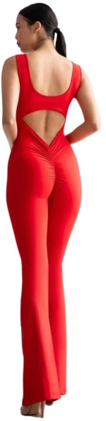 Ολόσωμη Καμπάνα Push Up και Σμίλευσης με Σούρα Q-855 Red