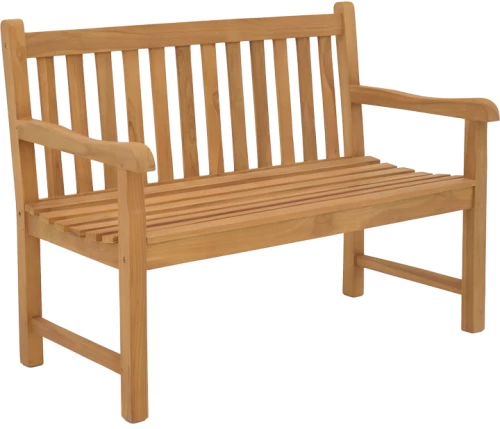 Παγκάκι Nat pakoworld teak ξύλο σε φυσική απόχρωση 120x57x96εκ