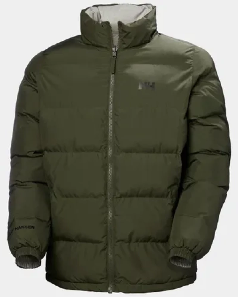 Helly Hansen Ανδρικό Χειμωνιάτικο Μπουφάν Δύο Όψεων YU 23 Reversible Puffer Utility Green