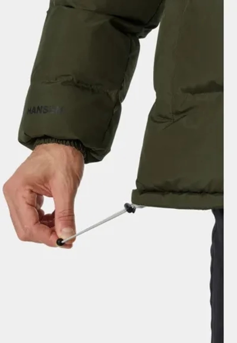 Helly Hansen Ανδρικό Χειμωνιάτικο Μπουφάν Δύο Όψεων YU 23 Reversible Puffer Utility Green