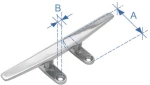 Δέστρα Επίπεδη Χαμηλή Inox316 - 127mm