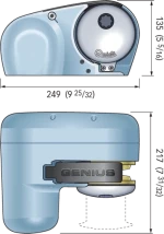Quick Εργάτης Άγκυρας Genius 500W/12V 6MM Free Fall GP2