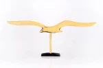 Γλάρος με βάση ορειχάλκινος - 24x16.5cm