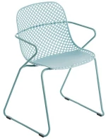 Ramatuelle πολυθρόνα 57x52x80 ΓΑΛΑΖΙΟ
