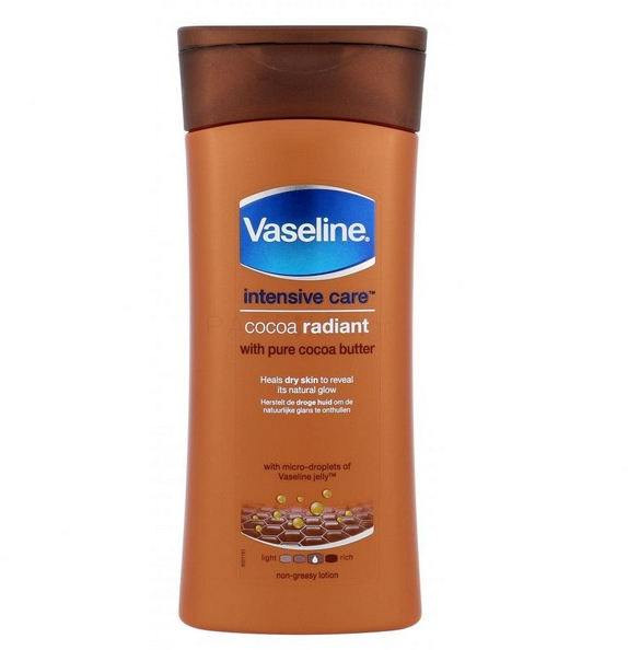 Vaseline Intensive Care Cocoa Radiant Body Lotion Ενυδατική Λοσιόν Σώματος 200ml
