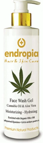 Face Wash Gel Cannabis Oil Και Aloe Vera 250 ml | Endropia