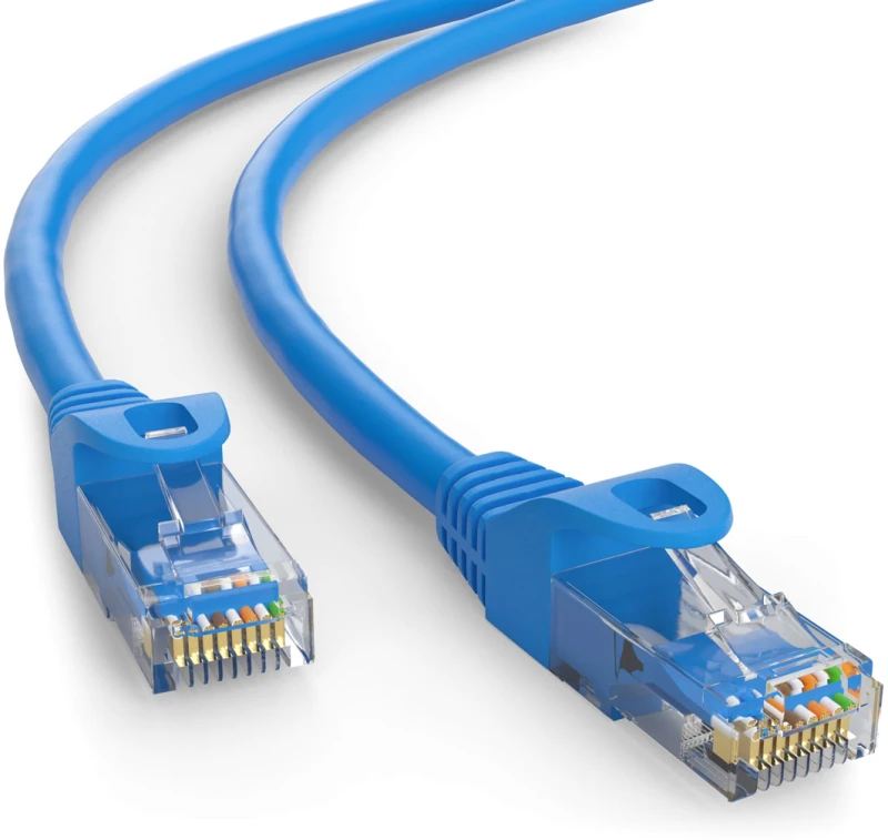 POWERTECH καλώδιο δικτύου CAB-N390, Cat 6 U/UTP, CCA, 250Hz, 0.50m, μπλε
