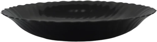 ΠΙΑΤΟ ΒΑΘΥ ΓΥΑΛΙΝΟ OPAL ΣΕ ΜΑΥΡΟ ΧΡΩΜΑ 21,5εκ. ANKOR