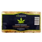 Σαπουνι Κανναβης Με Τριμμα Καρυδιου Για Απολεπιση 100 gr | Biosamos