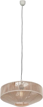 Φωτιστικό Κρεμαστό Trio Lighting SVEA 364700144 Μπεζ/Κρεμ (Beige/Creme)
