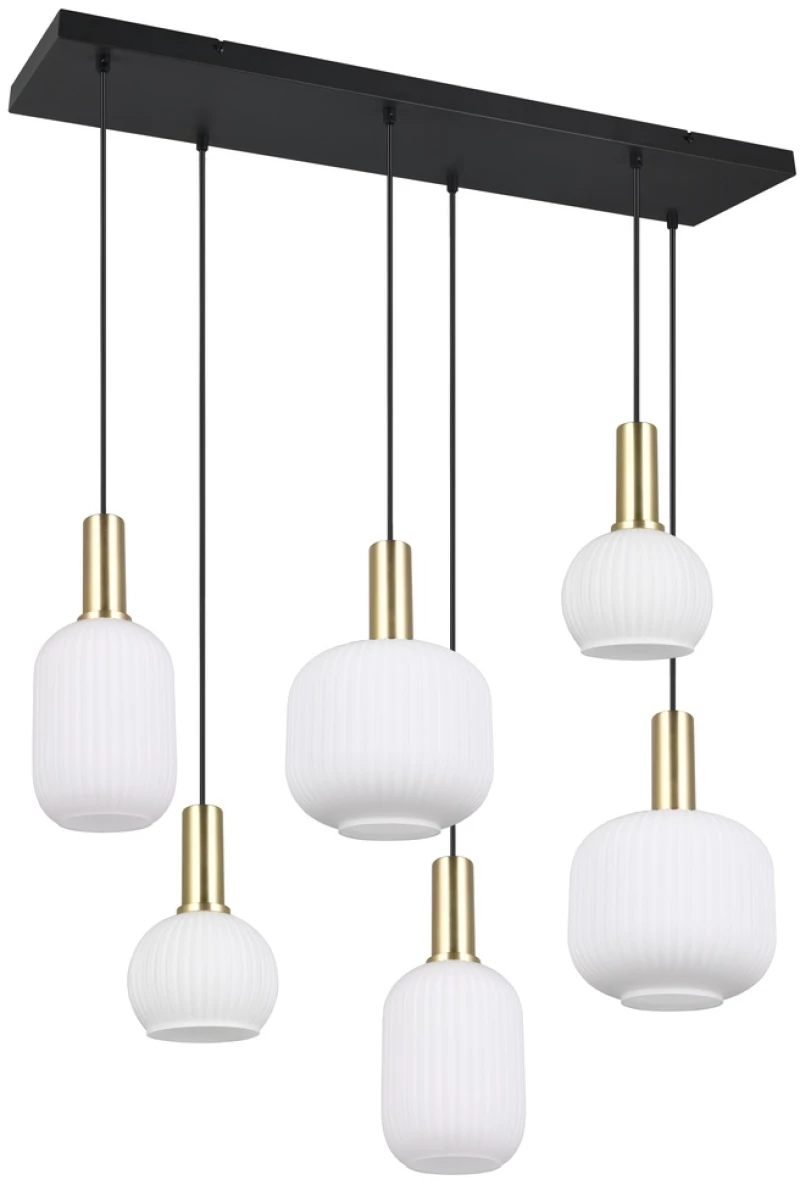 Φωτιστικό Κρεμαστό Trio Lighting DIVA 319800608 Ορειχαλκωμένο Ματ (Brass Mat)