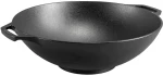 LODGE Μαντεμένιο Wok 35.5εκ. / 6.8lt