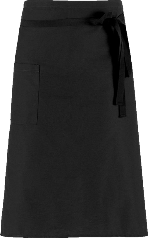 Ποδιά Εστίασης Μαύρη - Matera Black