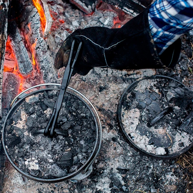 Lodge Δερμάτινα Γάντια BBQ - 45.7Cm