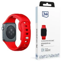 3mk® Λουράκι Σιλικόνης για Apple Watch 42/44/45/46/49mm- Red
