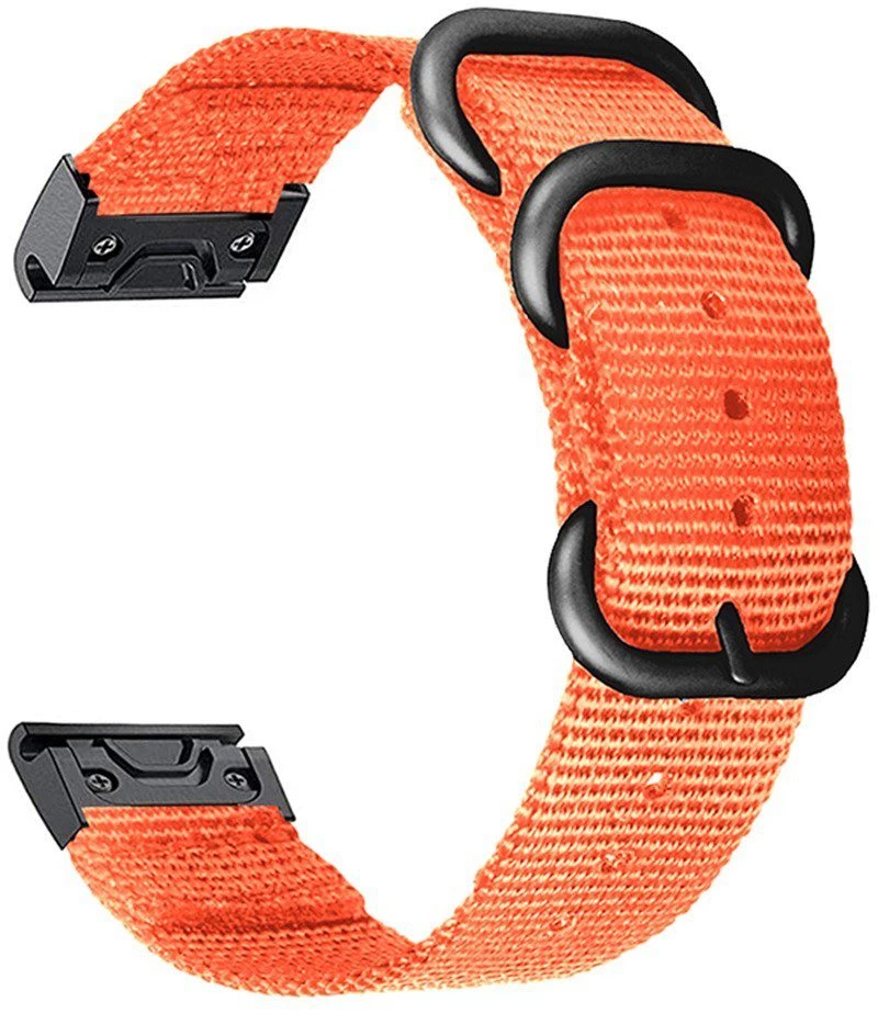 Nylon Λουράκι για Fenix 3/5X/3HR/5X Plus/6X/6X/7X Pro-Orange OEM