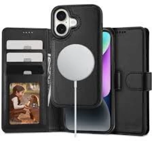Tech-Protect® Wallet MagSafe Θήκη για iPhone 16- Black
