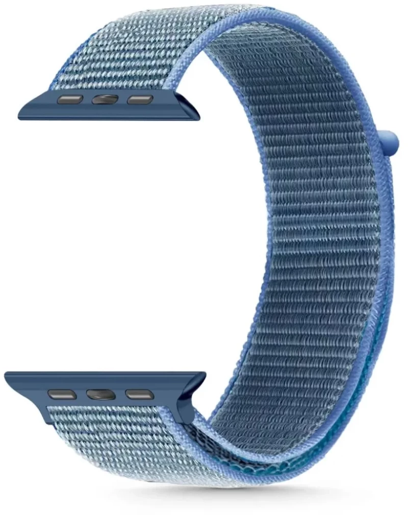 Tech-Protect ® Nylon Λουράκι για Apple Watch 42/44/45/46/49mm- Baby Blue