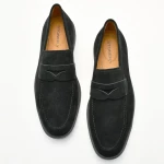 Loafers Ανδρικά Stonefly 221851 000 Olas 2 σε δέρμα σουετ μαύρα