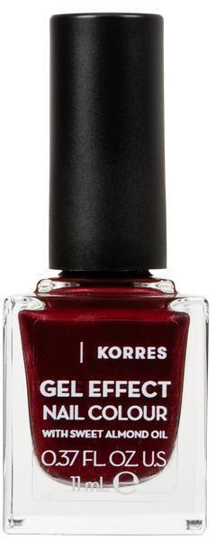 KORRES βερνίκι νυχιών gel effect nail colour 55 pomegranate 11ml