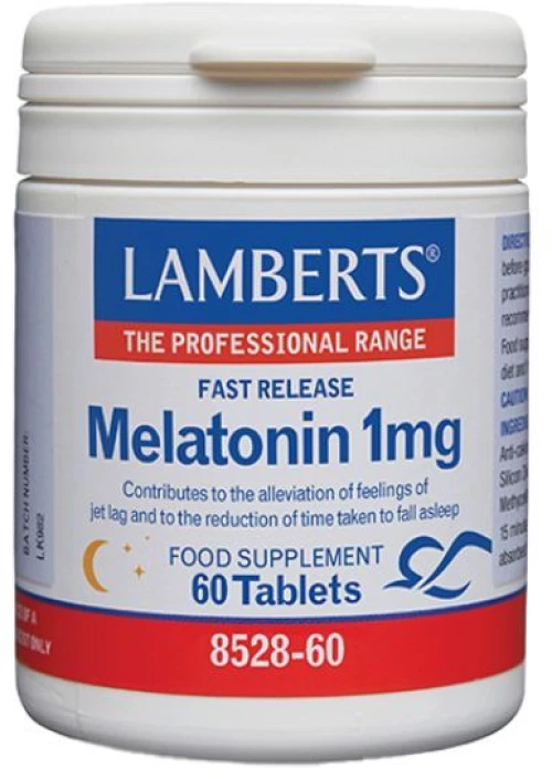 LAMBERTS melatonin 1mg 60tabs