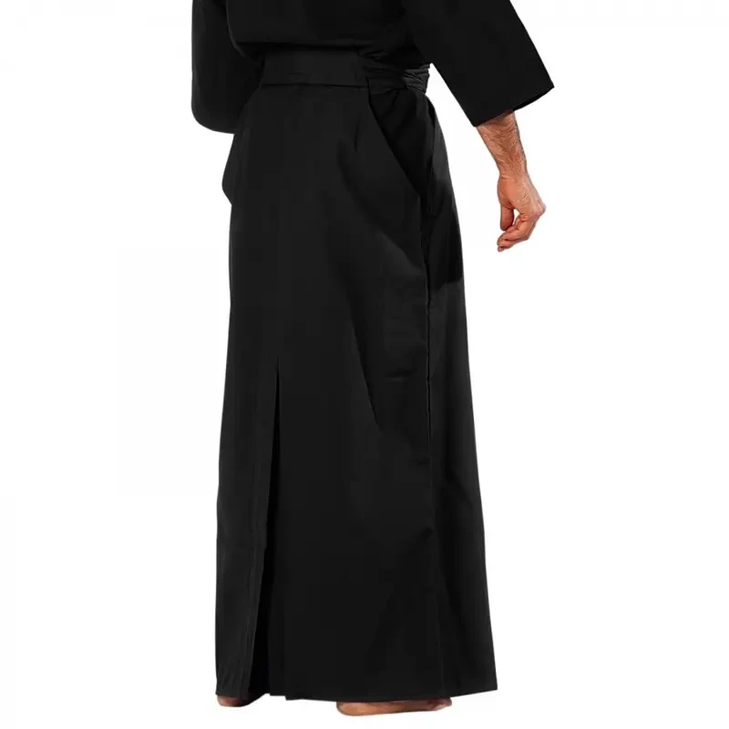 Παραδοσιακό Ιαπωνικό HAKAMA Μαύρο Olympus