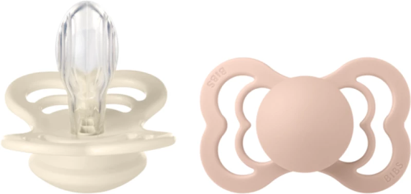 Bibs Πιπίλες Supreme No2 Ivory Blush 260216