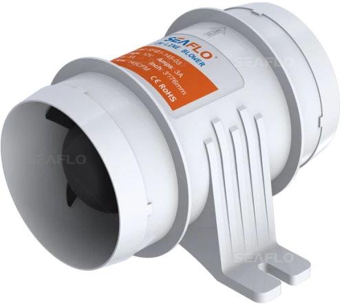 Αεραγωγός Ίσιος Φ76mm - 12V