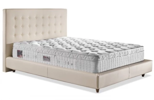 ΚΡΕΒΑΤΙ ΥΦΑΣΜΑ Ή ΔΕΡΜΑΤΙΝΗ 150X200 MILVA LINEA BED