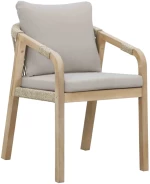 TERRAZZO ΚΑΡΕΚΛΑ ΜΑΞΙΛΑΡΙ BEIGE 66x55xH75cm