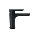 Μπαταρία Αναμεικτική νιπτήρος Total Black Matt Optima modea 00-2501/1B